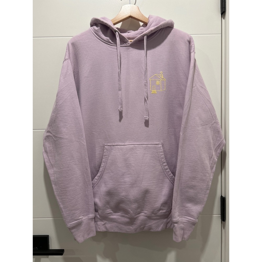 Harry Styles Harrys House Lavender Purple Hoodie Tracklist Tour Merch Medium